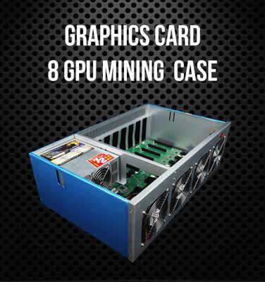 Exploitation Rig Machine d'Ethereum 8pcs GPU avec le carnet de 4GB DDR3